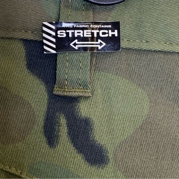 Volcom Camo Flat Front Short Vmonty Stretch 22  Size 28 - Picture 10 of 13